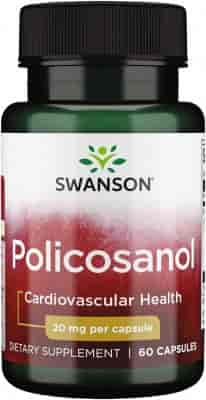 Swanson Policosanol 20 mg, 60 kap Swanson Policosanol 20 mg, 60 kap
