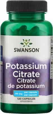 Swanson Potassium Citrate 99 mg 120 kap Swanson Potassium Citrate 99 mg 120 kap