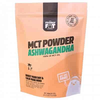 The Friendly Fat Company MCT Powder Ashwagandha 260 g The Friendly Fat Company MCT Powder Ashwagandha 260 g