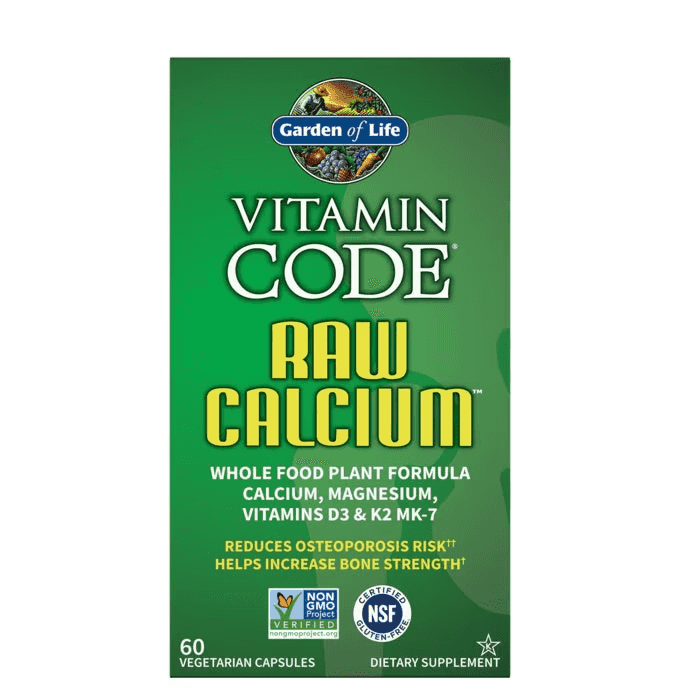 *Kort Datum Jan 2026* Garden of Life Vitamin Code Raw Kalcium 120 kap *Kort Datum Jan 2026* Garden of Life Vitamin Code Raw Kalcium 120 kap