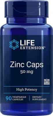 Life Extension Zinc Caps 50mg 90Kap Zink Life Extension Zinc Caps 50mg 90Kap Zink
