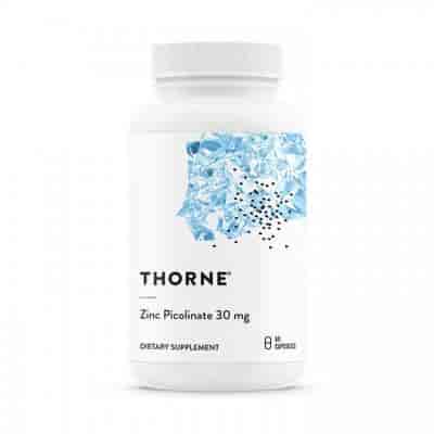 Thorne Research Zink / Zinc Picolinate 30mg 60kap Thorne Research Zink / Zinc Picolinate 30mg 60kap