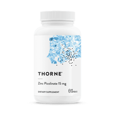 Thorne Research Zinc Picolinate 15mg 60kap Thorne Research Zinc Picolinate 15mg 60kap