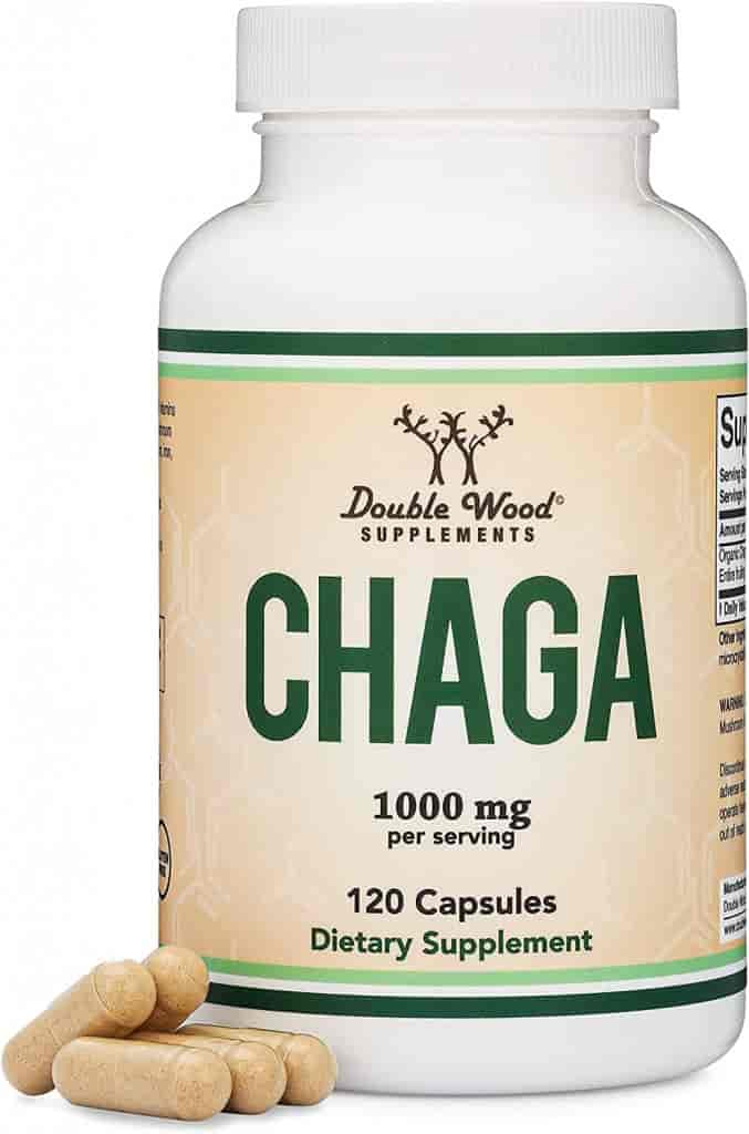 Double Wood Chaga 500mg, 120kap Double Wood Chaga 500mg, 120kap