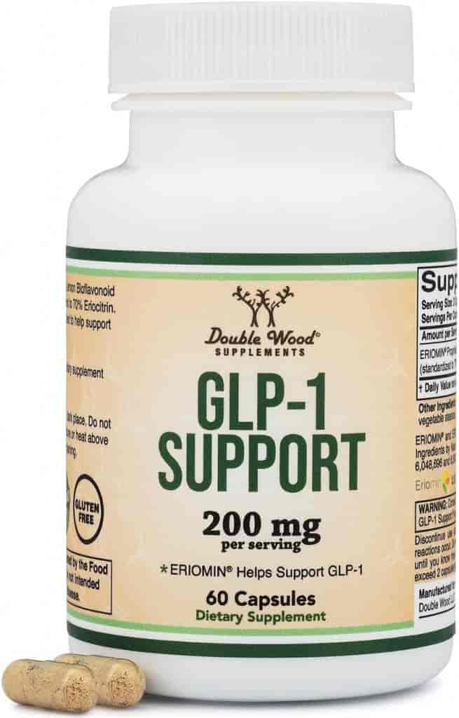 Double Wood GLP-1 Support 200mg, 60kap Double Wood GLP-1 Support 200mg, 60kap