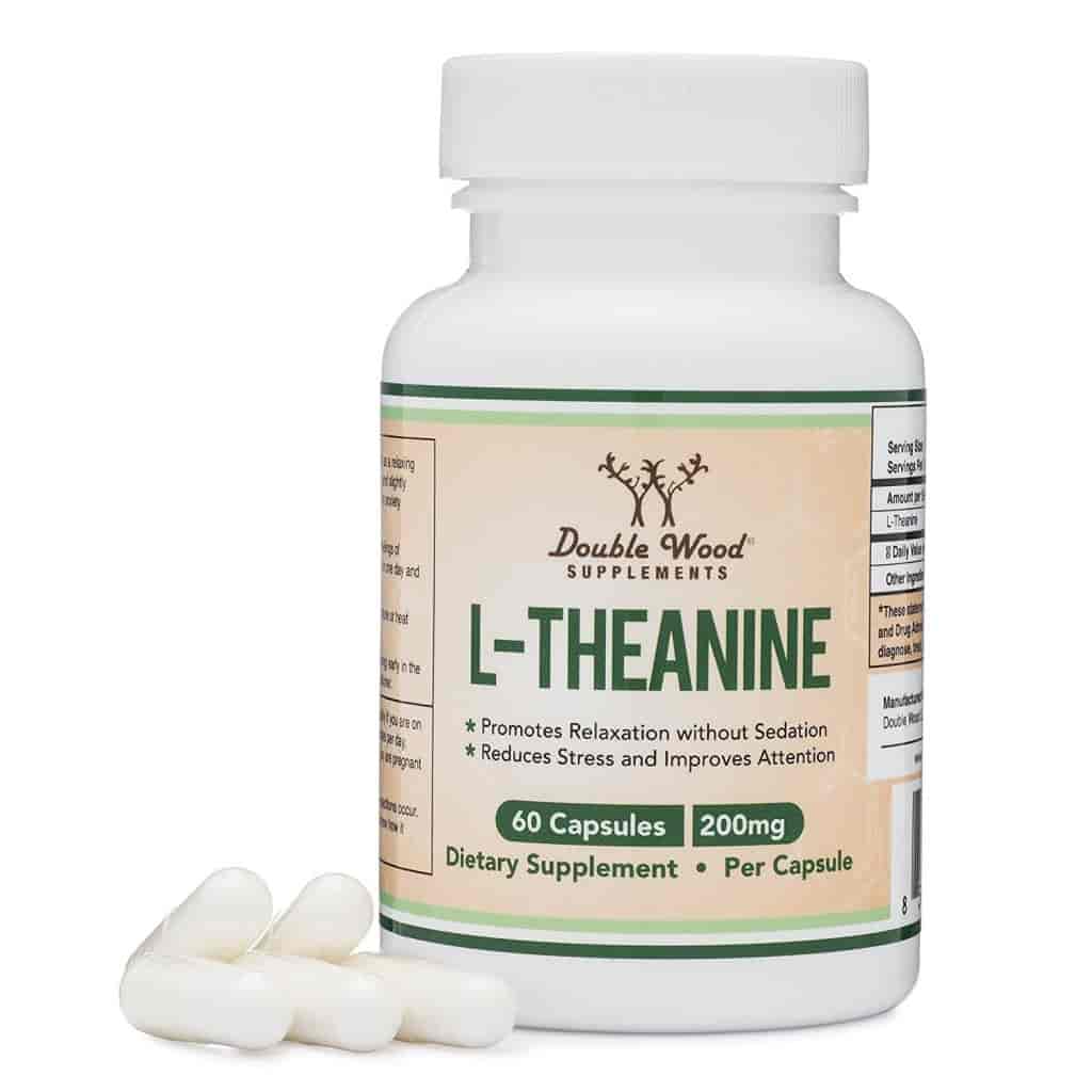 Double Wood L-Theanine 200mg, 120kap Double Wood L-Theanine 200mg, 120kap