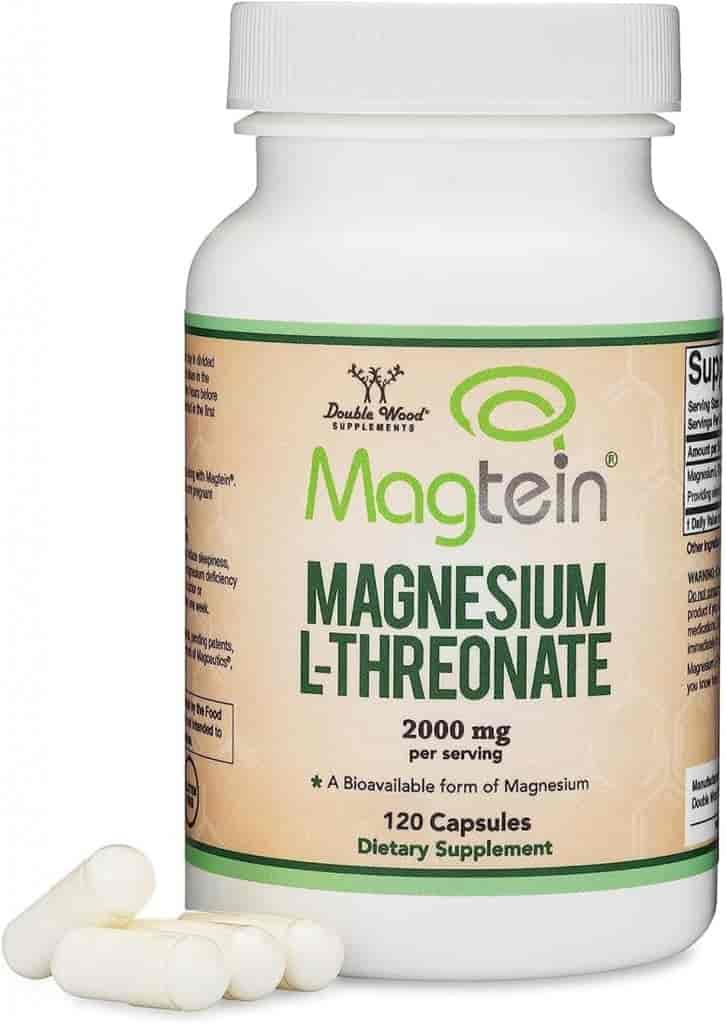 Double Wood Magnesium L-Threonate 500mg, 120kap Double Wood Magnesium L-Threonate 500mg, 120kap