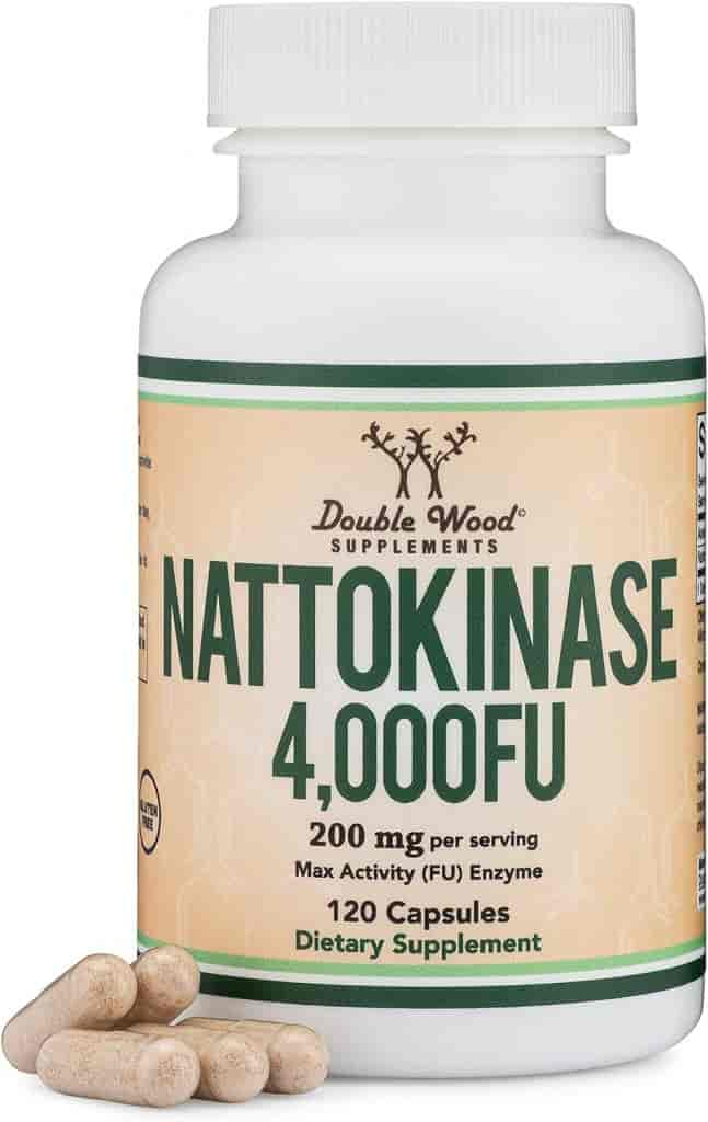Double Wood Nattokinase 2000 FU 100mg 120 kap Double Wood Nattokinase 2000 FU 100mg 120 kap