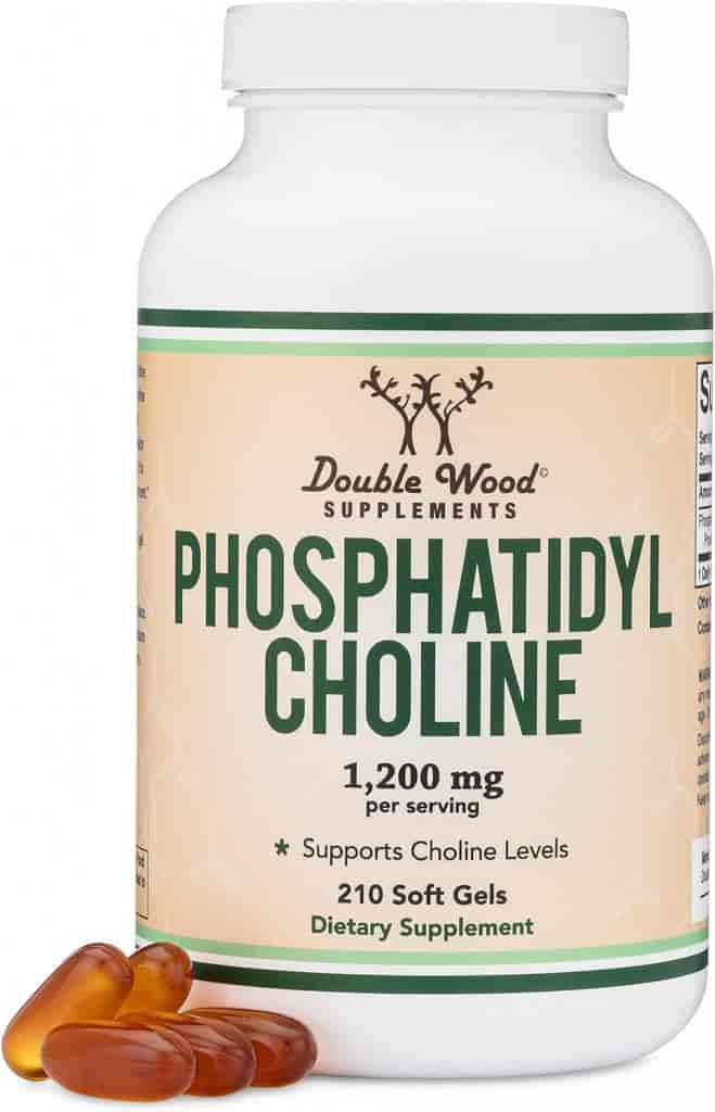 Double Wood Phosphatidylcholine 600mg, 210kap Double Wood Phosphatidylcholine 600mg, 210kap