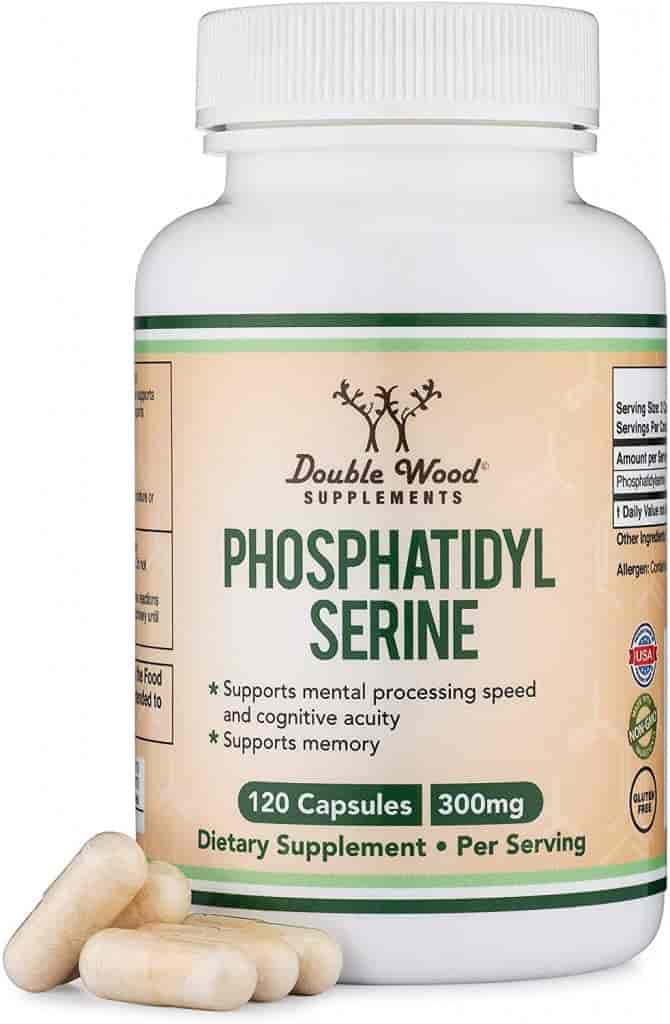 Double Wood Phosphatidylserine 150mg, 120 kap Double Wood Phosphatidylserine 150mg, 120 kap
