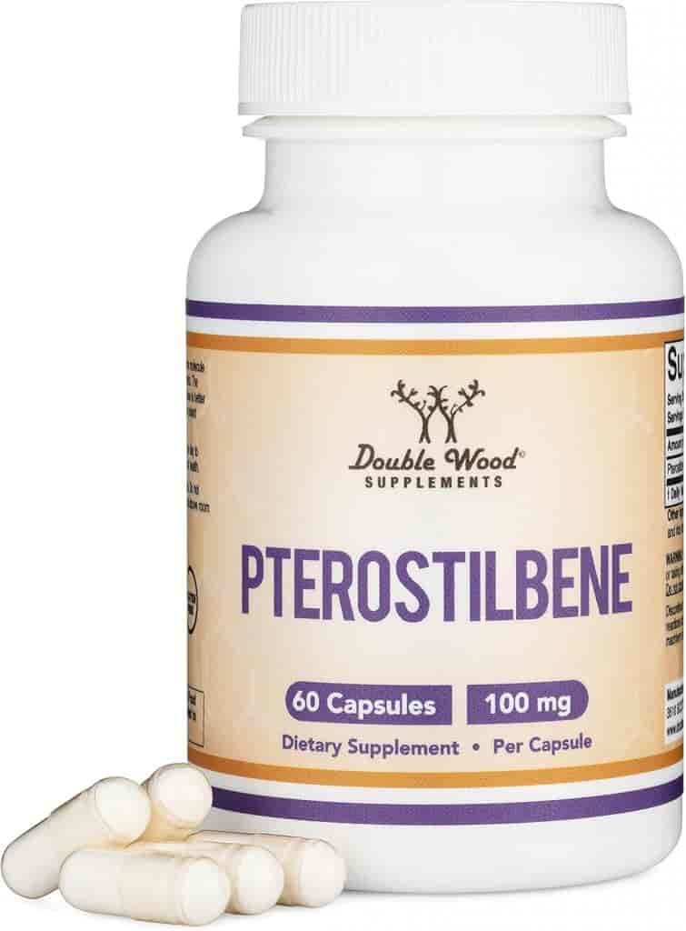 Double Wood Pterostilbene 100mg, 60kap Double Wood Pterostilbene 100mg, 60kap