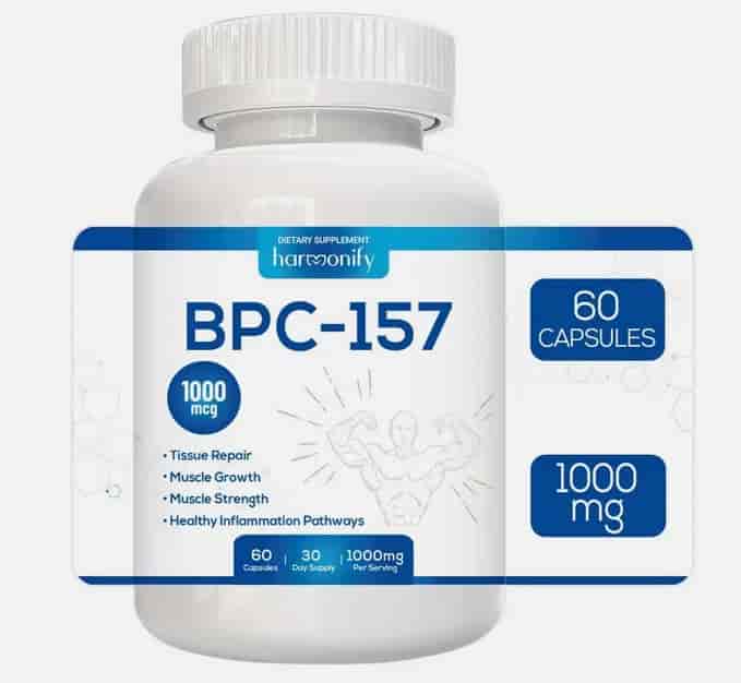 Harmonify BPC-157 Peptidkapslar 1000 mcg, 60 kapslar Harmonify BPC-157 Peptidkapslar 1000 mcg, 60 kapslar
