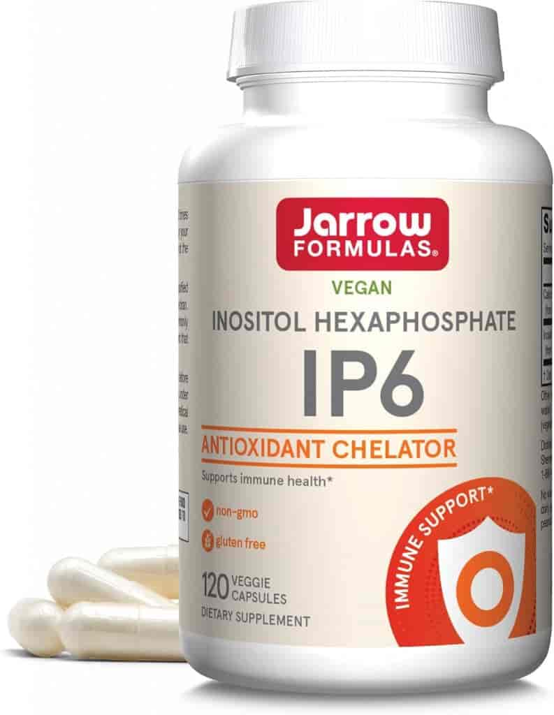 Jarrow Formulas IP6 Inositol Hexaphosphate 500 mg 120 kapslar Jarrow Formulas IP6 Inositol Hexaphosphate 500 mg 120 kapslar