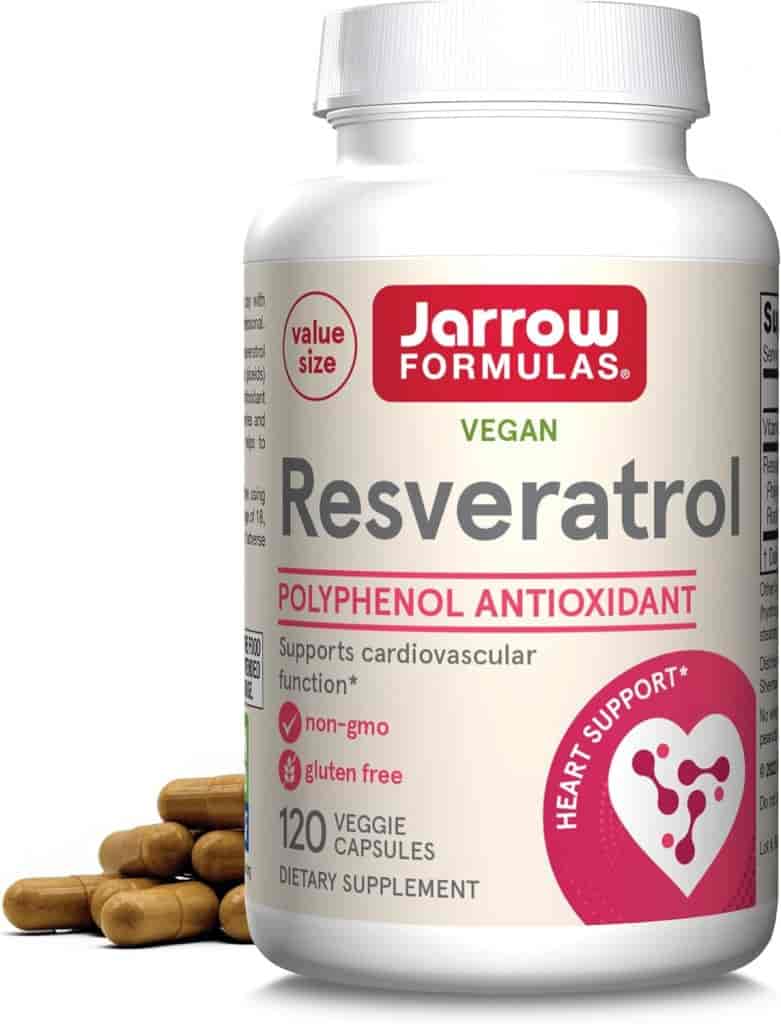 Jarrow Formulas Resveratrol 100mg 60 Kapslar Jarrow Formulas Resveratrol 100mg 60 Kapslar