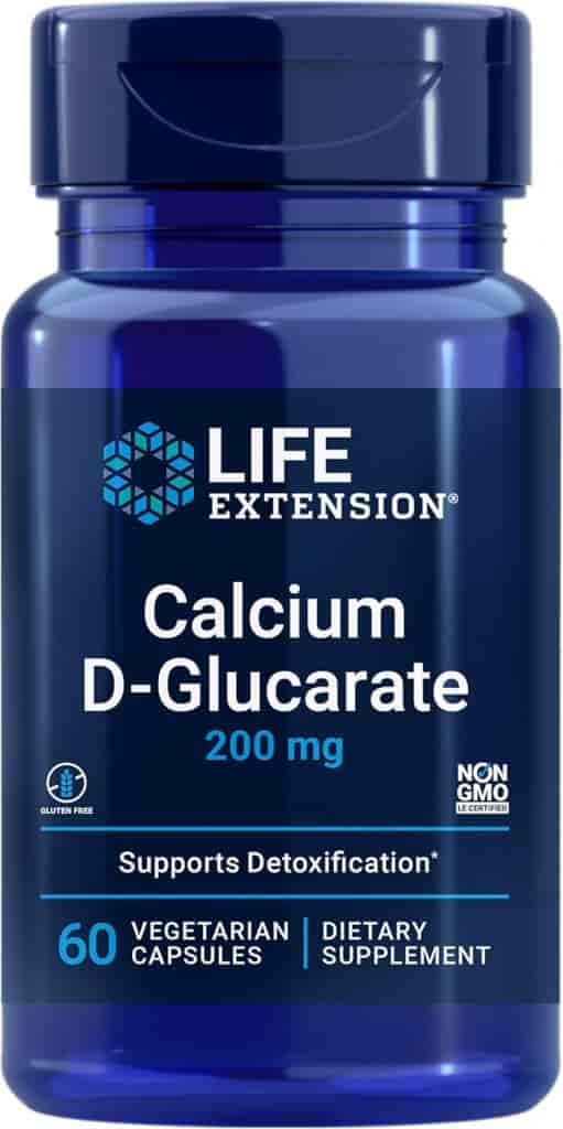 Life Extension Calcium D-glucarate 200 mg 60 Veg Kapslar Life Extension Calcium D-glucarate 200 mg 60 Veg Kapslar
