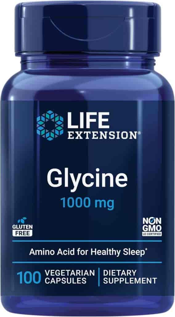 Life Extension Glycine 1000 mg 100 Veg Kapslar Life Extension Glycine 1000 mg 100 Veg Kapslar