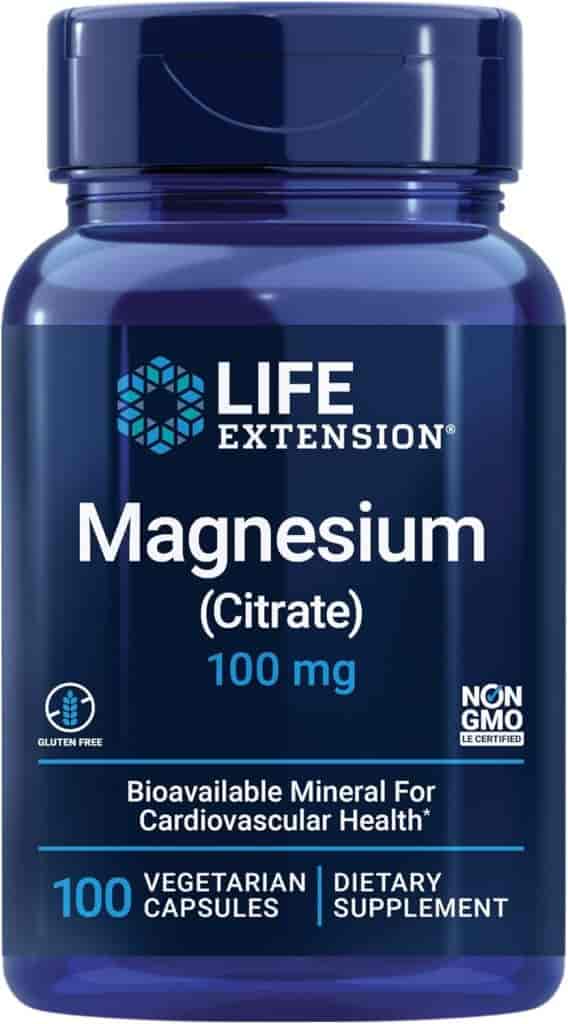 Life Extension Magnesium Citrate 100mg 100kap Life Extension Magnesium Citrate 100mg 100kap