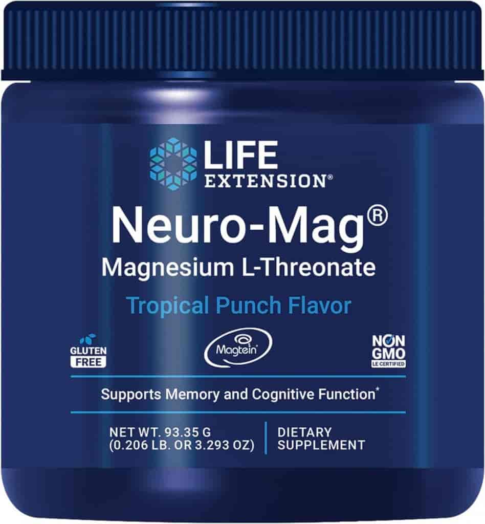 Life Extension Neuro-Mag, Magnesium L-Threonate 93,35g Life Extension Neuro-Mag, Magnesium L-Threonate 93,35g
