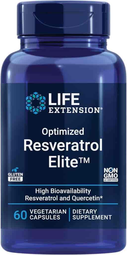 Life Extension Optimized Resveratrol Elite 60 Veg Kapslar Life Extension Optimized Resveratrol Elite 60 Veg Kapslar