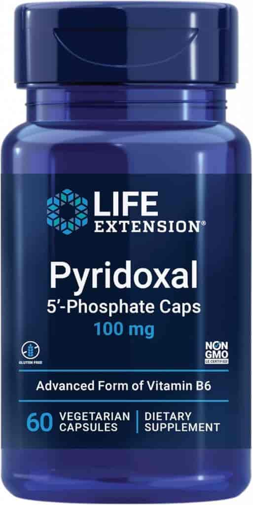Life Extension Pyridoxal 5 Phosphate 100 mg 60 Veg Kapslar Life Extension Pyridoxal 5 Phosphate 100 mg 60 Veg Kapslar