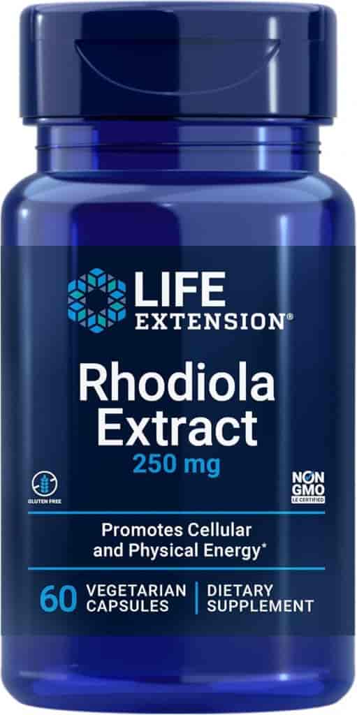 Life Extension Rhodiola Extract 250 mg 60 Kapslar Life Extension Rhodiola Extract 250 mg 60 Kapslar