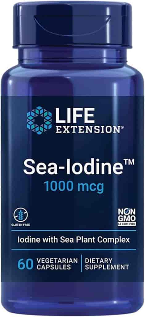 Life Extension Sea-Iodine Jod 1000 mcg 60 Kapslar Life Extension Sea-Iodine Jod 1000 mcg 60 Kapslar