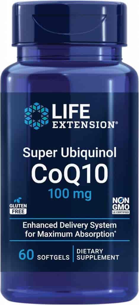 Life Extension Super Ubiquinol Coq10 100mg 60 Softgels Life Extension Super Ubiquinol Coq10 100mg 60 Softgels