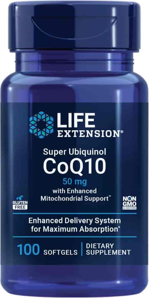 Life Extension Super Ubiquinol CoQ10 50 mg 100 Softgels Life Extension Super Ubiquinol CoQ10 50 mg 100 Softgels