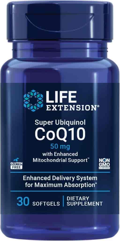 Life Extension Super Ubiquinol CoQ10 50 mg 30 Softgels Life Extension Super Ubiquinol CoQ10 50 mg 30 Softgels
