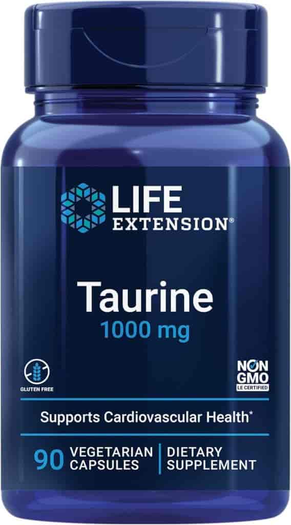 Life Extension Taurine 1000 mg 90 Veg Kapslar Life Extension Taurine 1000 mg 90 Veg Kapslar