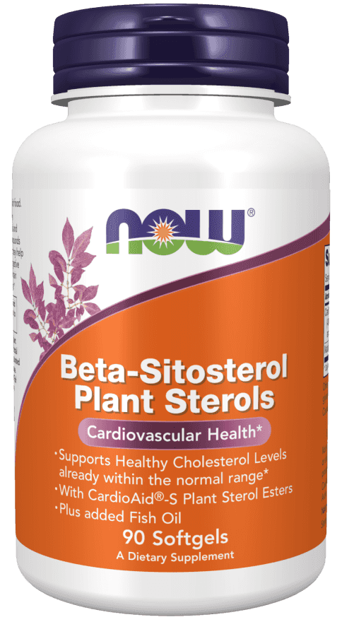 Now Beta-Sitosterol Plant Sterols 90 Softgels Now Beta-Sitosterol Plant Sterols 90 Softgels