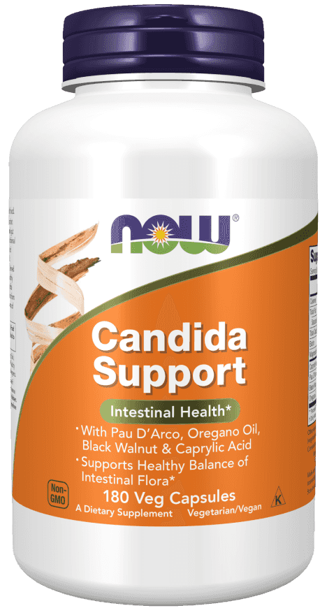 Now Candida Support 180 Veg Kapslar Now Candida Support 180 Veg Kapslar