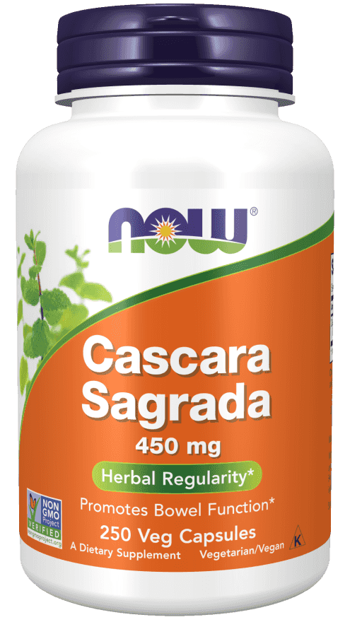 Now Cascara Sagrada 450 mg 250 Veg Kapslar Now Cascara Sagrada 450 mg 250 Veg Kapslar