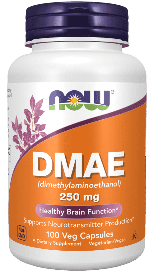 Now DMAE (Dimethylaminoethanol) 250 mg 100 Veg Kapslar Now DMAE (Dimethylaminoethanol) 250 mg 100 Veg Kapslar