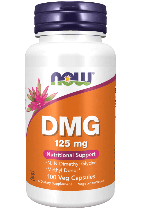 Now DMG 125 mg 100 Veg Kapslar Now DMG 125 mg 100 Veg Kapslar