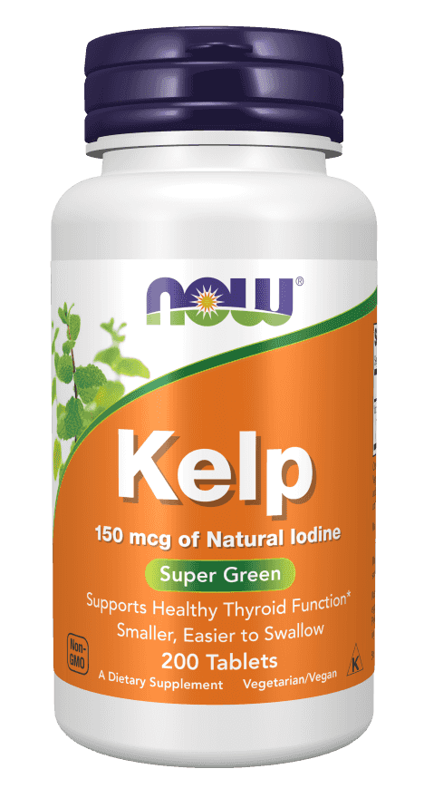Now Kelp 150 mcg 200 Tabletter Now Kelp 150 mcg 200 Tabletter