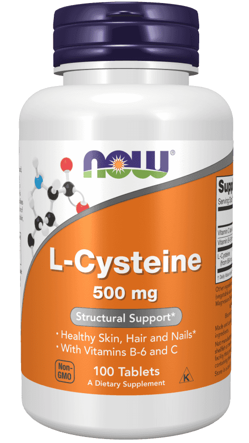 Now L-Cysteine 500 mg 100 Tabletter Now L-Cysteine 500 mg 100 Tabletter