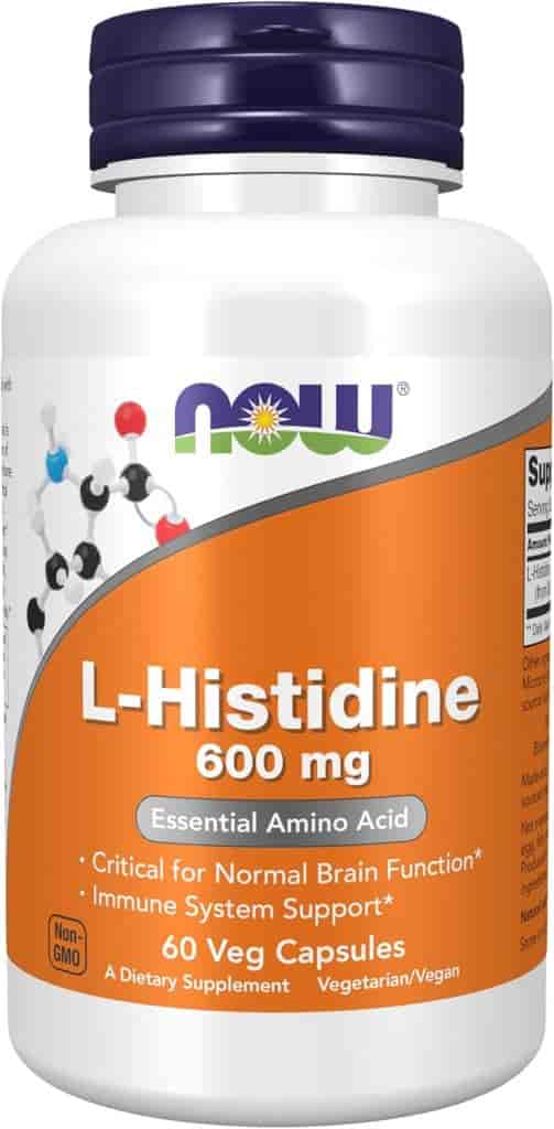 Now L-Histidine 600 mg 60 Veg Kapslar Now L-Histidine 600 mg 60 Veg Kapslar