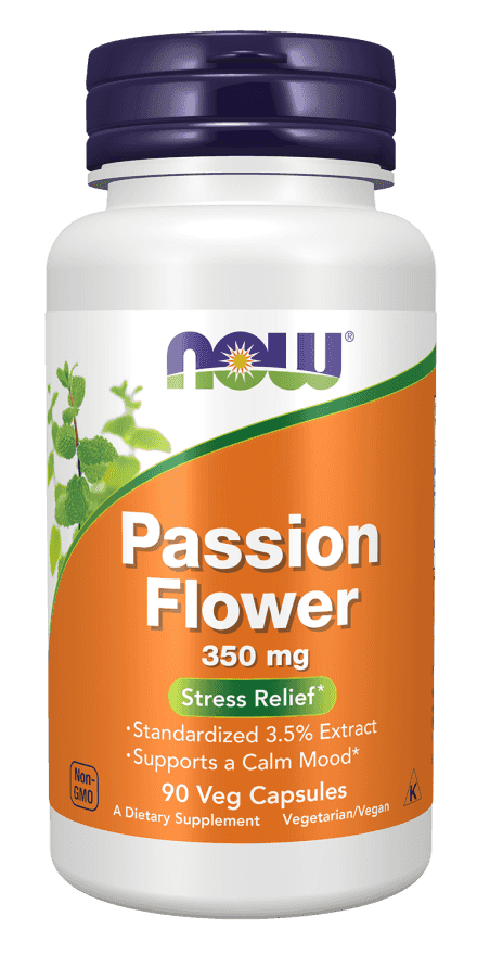 Now Passion Flower 350 mg 90 Veg Kapslar Now Passion Flower 350 mg 90 Veg Kapslar