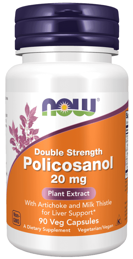 Now Policosanol Extra Strength 20 mg 90 Veg Kapslar Now Policosanol Extra Strength 20 mg 90 Veg Kapslar