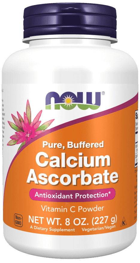 Now Pure, Buffered Calcium Ascorbate Powder 227 g Now Pure, Buffered Calcium Ascorbate Powder 227 g