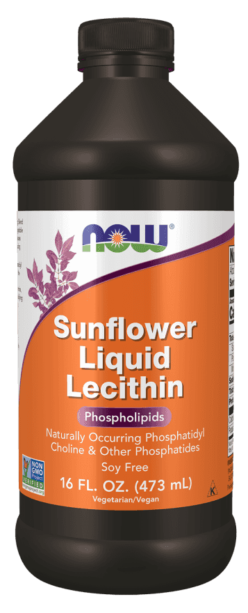 Now Sunflower Liquid Lecithin 473 ml Now Sunflower Liquid Lecithin 473 ml