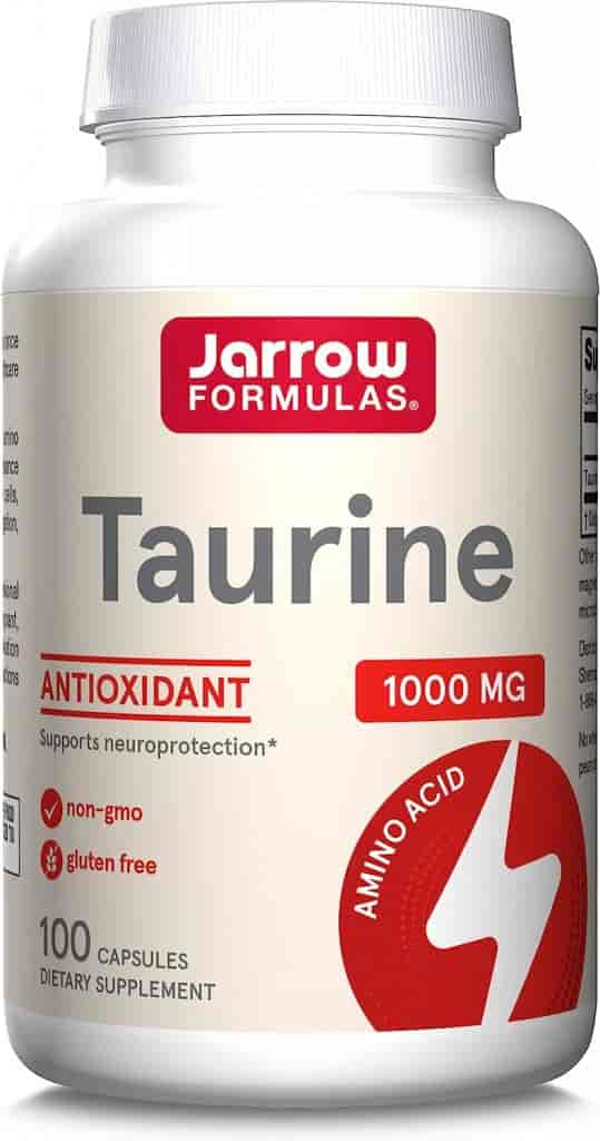 Jarrow Formulas Taurine 1000mg 100kap Jarrow Formulas Taurine 1000mg 100kap